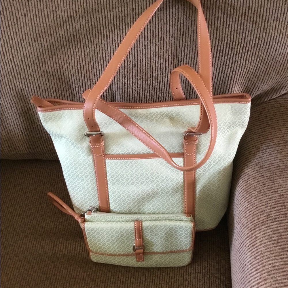 Talbots handbag and Wristlet
